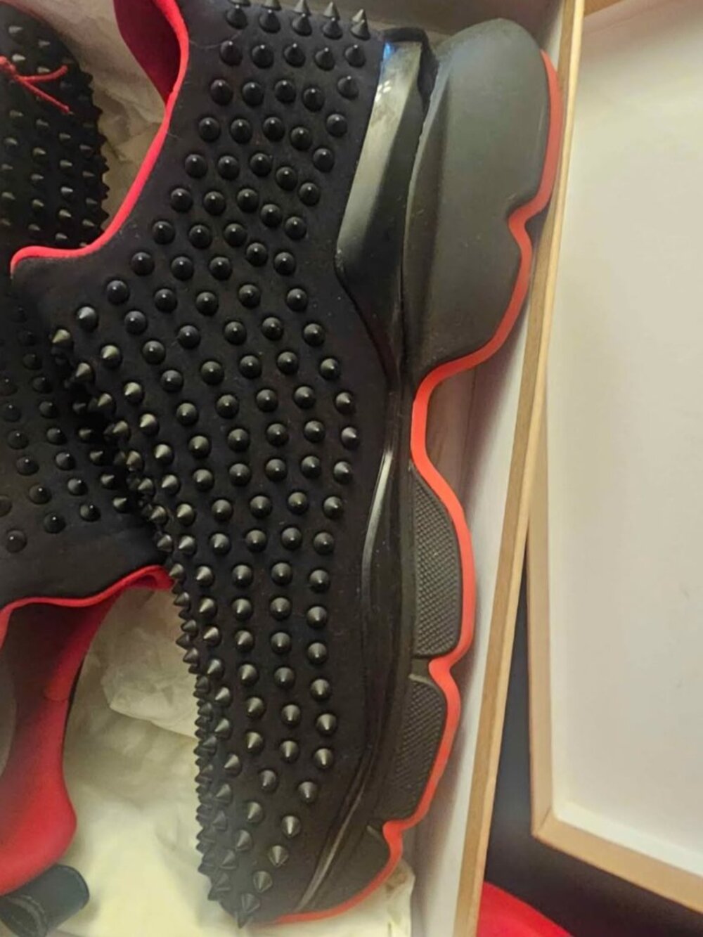 Mens Christian Louboutin Sneakers 45.5 - Picture 4 of 9